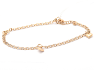 Parti, Armband 18K Bismarck med berlocker 2,8g 17cm, i auktion: Pant – Tisdag 16 juni 2020