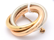 Smycken, Brosch 18K 9,9g, i auktion: Pant – Tisdag 16 juni 2020