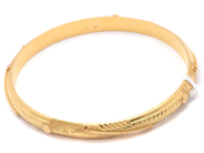 Smycken, Armring 21K 12,6g Ø6,5cm, i auktion: Pant – Tisdag 16 juni 2020