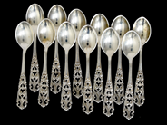 Silver, Kaffeskedar 830 130g 12st 9,9cm, i auktion: Pant – Tisdag 16 juni 2020
