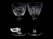 Glas, Sherryglas 2st, kristallglas, i auktion: Pant – Tisdag 16 juni 2020