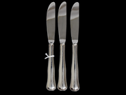Silver, Smörgåsknivar 3st, S830 107,2g 160mm, i auktion: Pant – Tisdag 16 juni 2020