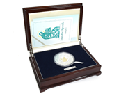 Silver, Mynt S999 155,5g Apostle John 2011, Nr 082/800, i auktion: Pant – Tisdag 16 juni 2020