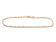 Smycken, Armband Singapore 18K 1,3g 18cm, i auktion: Pant – Tisdag 16 juni 2020
