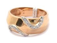 Smycken, Ring 18K 5,1g Ø18, med diamanter 14xca0,005ct, i auktion: Pant – Tisdag 16 juni 2020