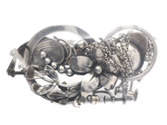 Parti, Parti silver S830 23,8g, skadat, i auktion: Pant – Tisdag 16 juni 2020