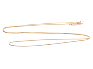 Smycken, Kedja Venezia 18K 0,7g 43,7cm bredd: 0,4mm, i auktion: Pant – Tisdag 16 juni 2020