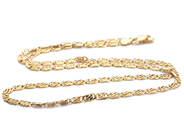 Smycken, Kedja 18K 24,1g 60,8cm bredd: 4,0mm, i auktion: Pant – Tisdag 16 juni 2020