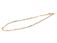 Smycken, Vristlänk Singapore 18K 2,8g 27cm, i auktion: Pant – Tisdag 16 juni 2020