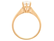 Smycken - ENSTENSRING, 18K guld med briljant 0,50 ct - View 2