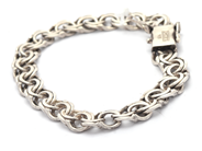 Smycken, Armband Bismarck S925 17,2g 19,5cm, i auktion: Pant – Tisdag 8 september 2020