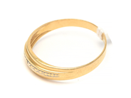 Parti, Ring 18K 1,6g Ø17 1/2 med diamant 1xca0,01ct , i auktion: Pant – Tisdag 8 september 2020