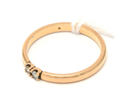 Smycken, Ring 18K 2,9g Ø18 3/4 med diamanter 2xca0,05ct , i auktion: Pant – Tisdag 8 september 2020