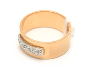 Smycken, Ring 18K 7,3g Ø17 1/2 med diamanter 4xca0,01ct , i auktion: Pant – Tisdag 8 september 2020