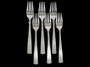 Silver, Matgafflar 6st S830 220,2g 18cm modell: Rosenholm, i auktion: Pant – Tisdag 8 september 2020