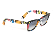 Övrigt, Ray-ban Solglasögon RB2140 Wayfares Special Series #6 i fodral, i auktion: Pant – Tisdag 8 september 2020