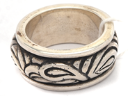 Smycken, Ring "spinnring" S925 Ø19½ 20,4g, i auktion: Pant – Tisdag 8 september 2020