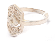 Smycken, Ring silver Ø17½ 2,7g, i auktion: Pant – Tisdag 8 september 2020