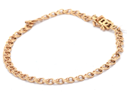 Smycken, Armband Bismarck 18K 19cm 4,9g, i auktion: Pant – Tisdag 8 september 2020