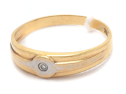 Smycken, Ring med sten 18K Ø16 1,2g, i auktion: Pant – Tisdag 8 september 2020