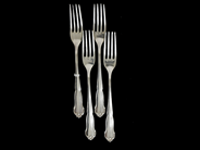 Silver, Gafflar 4st S830 169,9g 178mm, modell: Drottning Viktoria, i auktion: Pant – Tisdag 8 september 2020