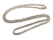 Smycken, Halskedja Kejsarlänk 18K 41,8g 65,5cm bredd: 0,3cm, i auktion: Pant – Tisdag 8 september 2020