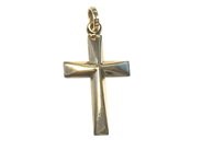 Smycken - Hänge, 18K 0,7g Kors 3cm . Visas och hämtas hos Sefina Malmö - Östergatan 35-39 - View 1