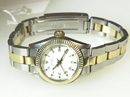 Klockor, ROLEX, Oyster perpetual, i auktion: Klockor – Lördag 1 mars 2003