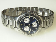 Klockor, LONGINES, kronograf, i auktion: Klockor – Lördag 1 mars 2003