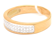 Smycken, Ring 18K 3,6g Ø18¾, med stenar, i auktion: Pant – Tisdag 1 december 2020