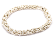 Smycken, Armband Drottninglänk S925 24,1g 21,3cm bredd: 0,52cm, i auktion: Pant – Tisdag 1 december 2020