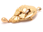 Parti, Hänge/Brosch 18K 8,0g, med odlad pärla, i auktion: Pant – Tisdag 1 december 2020