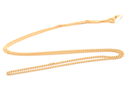 Smycken, Halskedja Pansarlänk 18K 5,5g 55cm bredd: 0,17cm, i auktion: Pant – Tisdag 1 december 2020