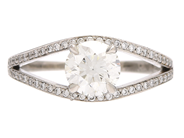 Smycken - RING, 18K vitguld - View 3