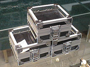 Klocktillbehör, FÖRVARINGSBOXAR, 3st, i auktion: Klockor – Lördag 1 mars 2003