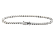 Smycken - TENNISARMBAND, 18K vitguld - View 2