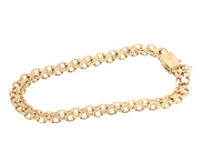 Smycken, Armband 18K, X-länk, i auktion: Pant – Tisdag 2 mars 2021