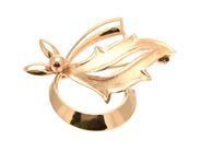 Smycken, Brosch 18K, 2,5cm, i auktion: Pant – Tisdag 2 mars 2021