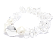 Smycken, Armband S925 med plastkulor, Snö of Sweden, i auktion: Pant – Tisdag 2 mars 2021