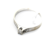 Smycken, Ring 18K vitguld 1,8g Ø17½ med diamant ca0,02ct , i auktion: Pant – Tisdag 2 mars 2021