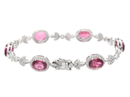 Smycken - ARMBAND, 18K vitguld - View 2