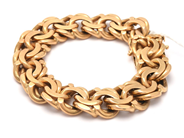 Parti, Armband Bismarck 18K 169,3g defekt, i auktion: Pant – Tisdag 1 juni 2021