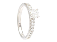 Smycken - RING, 18K vitguld - View 1