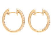 Smycken - ÖRHÄNGEN, 18K guld - View 2