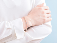 Smycken - TENNISARMBAND, 18K roséguld - View 3