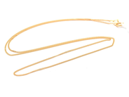 Smycken, Kedja Pansar 18K 2,5g längd:53cm bredd:1mm, i auktion: Pant – Tisdag 11 januari 2022