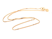 Smycken, Kedja Venezia 18K 2,2g längd:35,5cm bredd:1mm, i auktion: Pant – Tisdag 11 januari 2022
