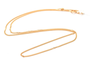Smycken, Kedja Pansar 18K 2,5g längd:42cm bredd:1mm, i auktion: Pant – Tisdag 11 januari 2022