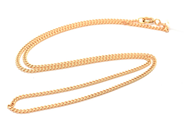 Smycken, Kedja Pansar 18K 6,9g längd:45,5cm bredd:2mm, i auktion: Pant – Tisdag 11 januari 2022