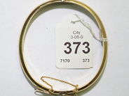 Pantvaror, 1 Armband stelt 14k. Vikt 12g, i auktion: Pant – Lördag 9 augusti 2003